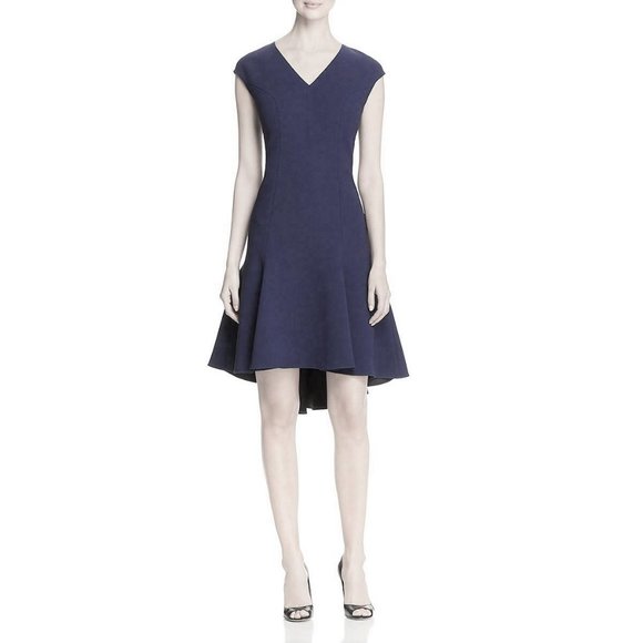 Elie Tahari Dresses & Skirts - Elie Tahari Fit N Flare Hi Lo Dress 👑HP🥇